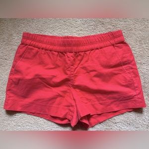 🩳 J. Crew Linen/Cotton Shorts: Coral 🩳